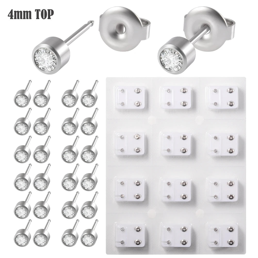 Safe Sterile Nose Navel Helix Piercing Tool Set Body Jewelry Machine Kit Professional Ear Piercing Gun Tools Steel Stud Earring